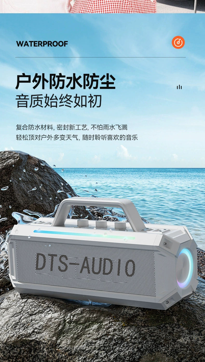 DTS-Audio Karaoke portable Bluetooth Speaker