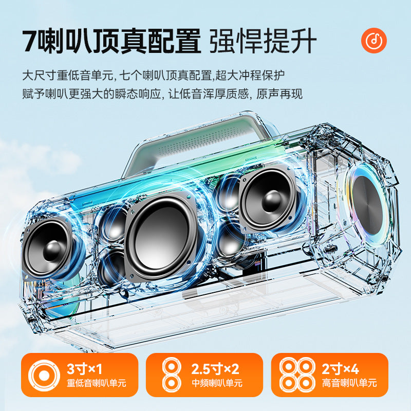 DTS-Audio Karaoke portable Bluetooth Speaker