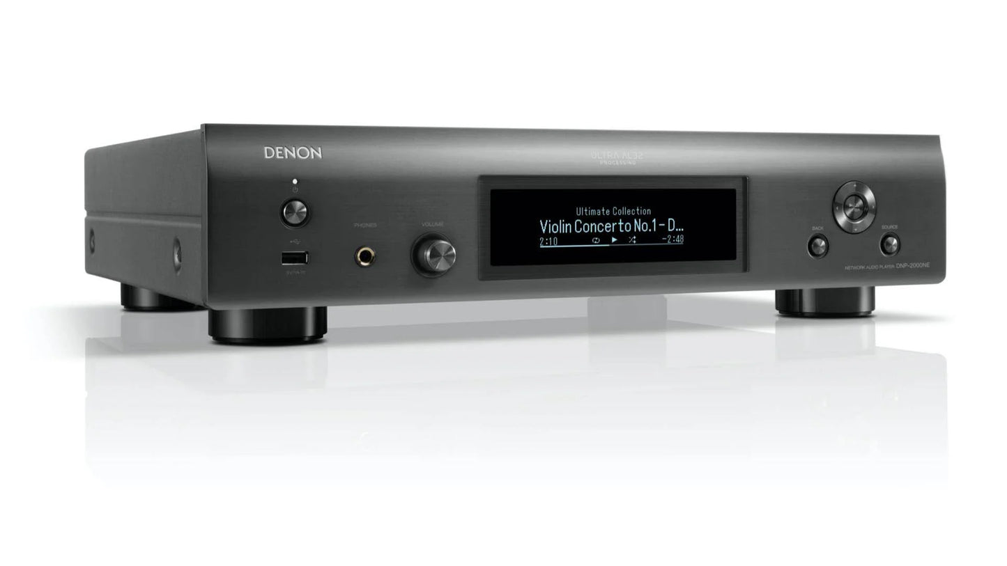 DNP2000NE High-resolution audio streamer with HEOS® Built-In.