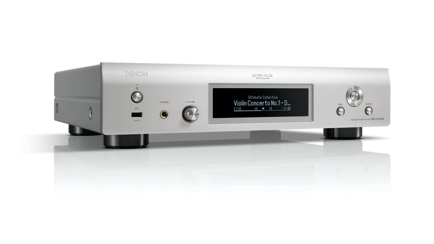 DNP2000NE High-resolution audio streamer with HEOS® Built-In.