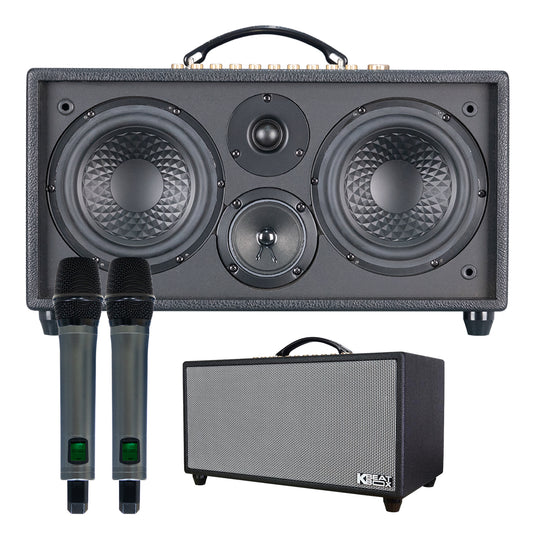 KBEATBOX Hi-NET450 Gen2 - Premium Android Karaoke Speaker System | 200W RMS | Wireless Mics