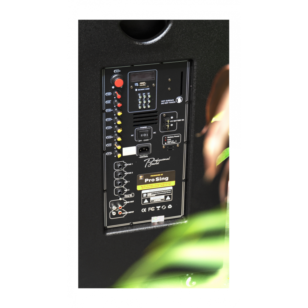 Pro Sing W15 Super One Karaoke Speaker