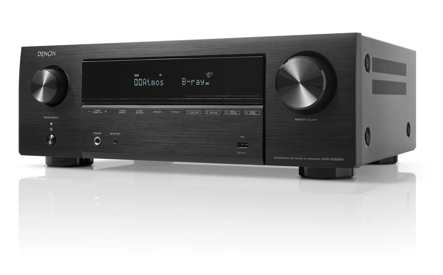 Denon AV Receiver AVR-X 1800H Black AU