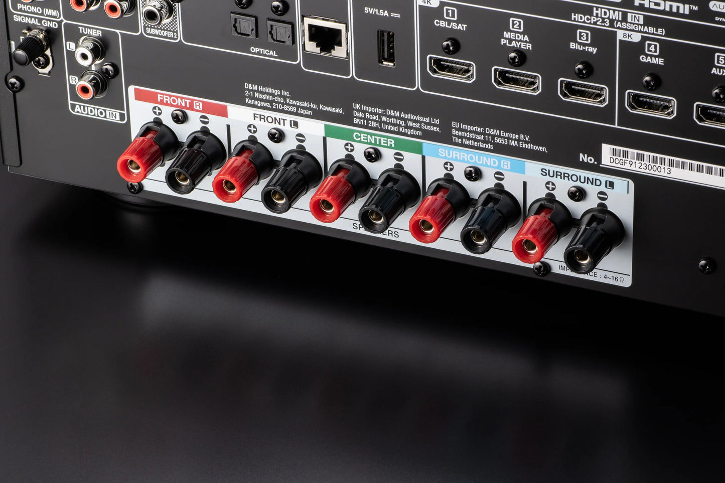 Denon AV Amplifier AVC-S 670H Black