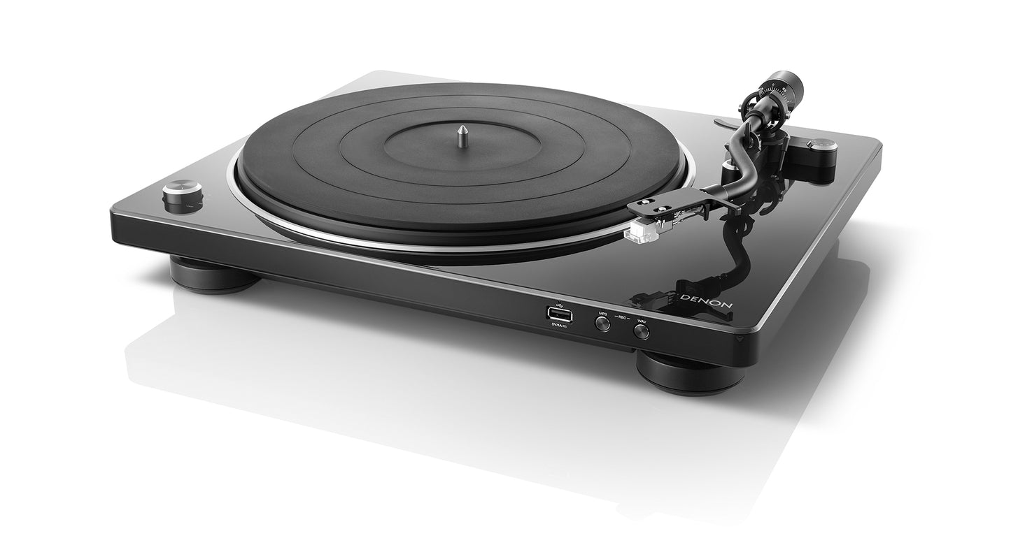 Denon Turn Table Player DP-450USB Black