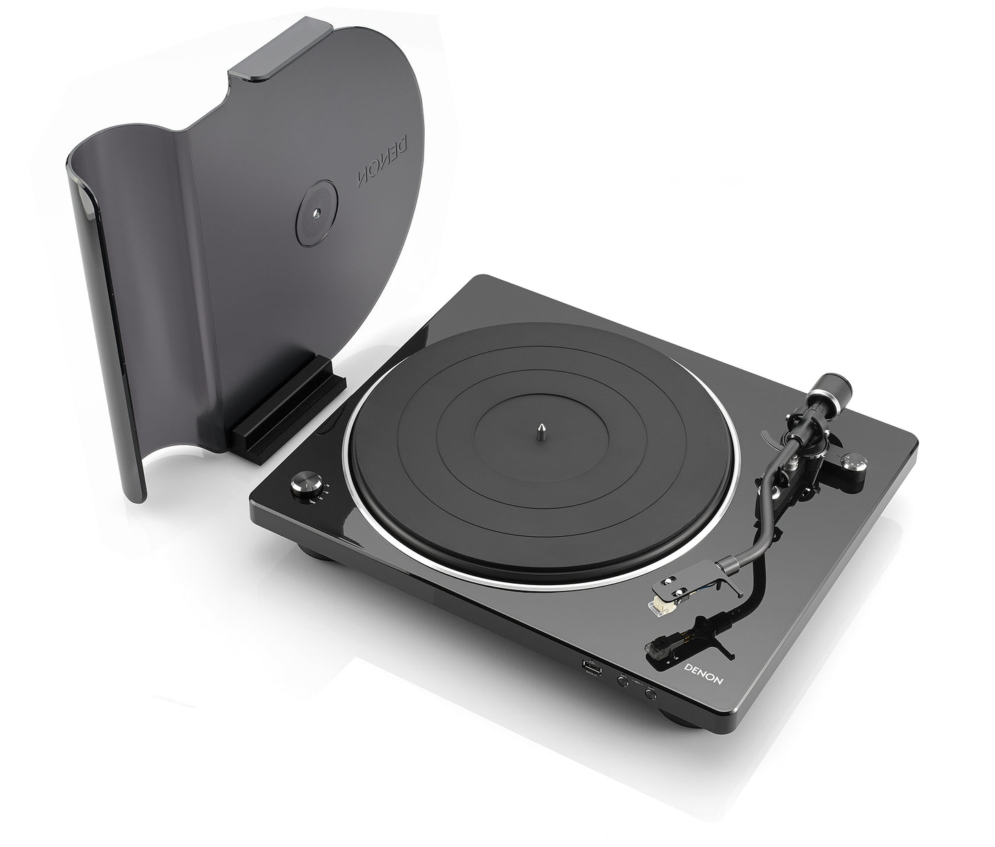 Denon Turn Table Player DP-450USB Black