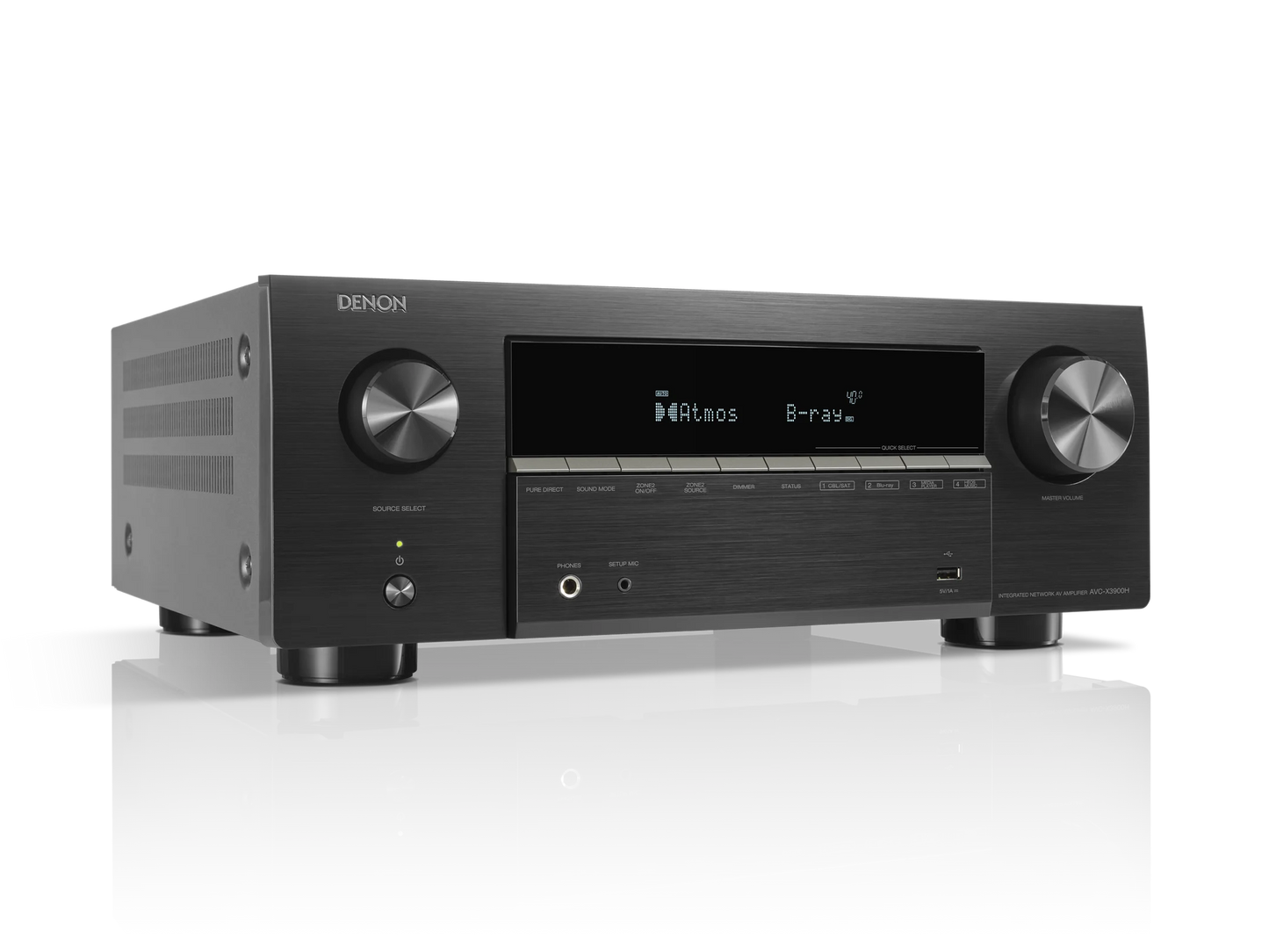 Denon AV Amplifier AVC-X 3900H Black AU