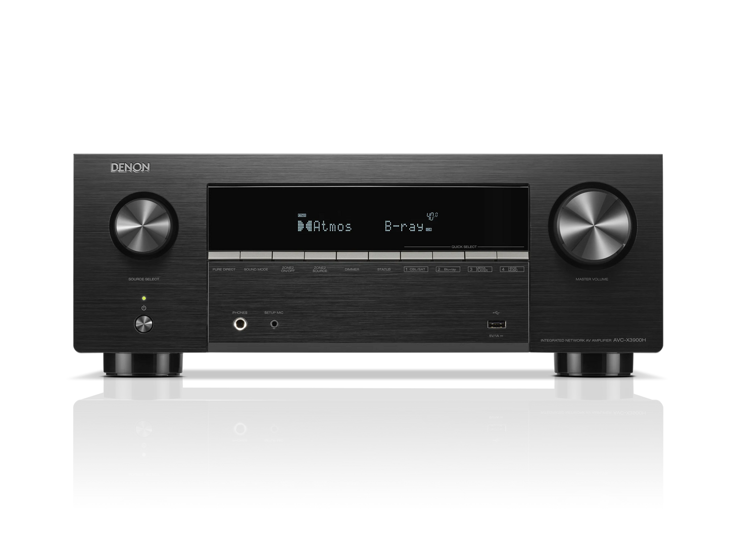 Denon AV Amplifier AVC-X 3900H Black AU