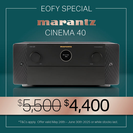 Marantz AV Amp CINEMA40 Black AU