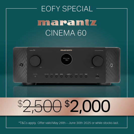 Marantz AV Amp CINEMA60 Black AU