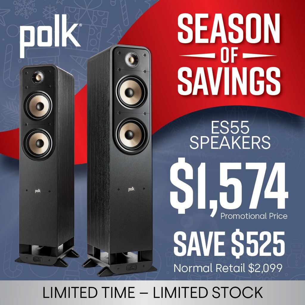 Polk ES-55 Floor Stand Speaker Pair
