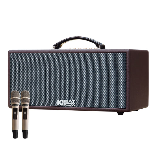 KBEATBOX CS-366Plus - Premium Compact Karaoke Speaker System | 150W RMS | Wireless Mics