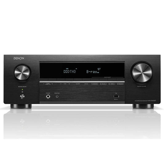 Denon AV Receiver AVR-X 580BT Black AU