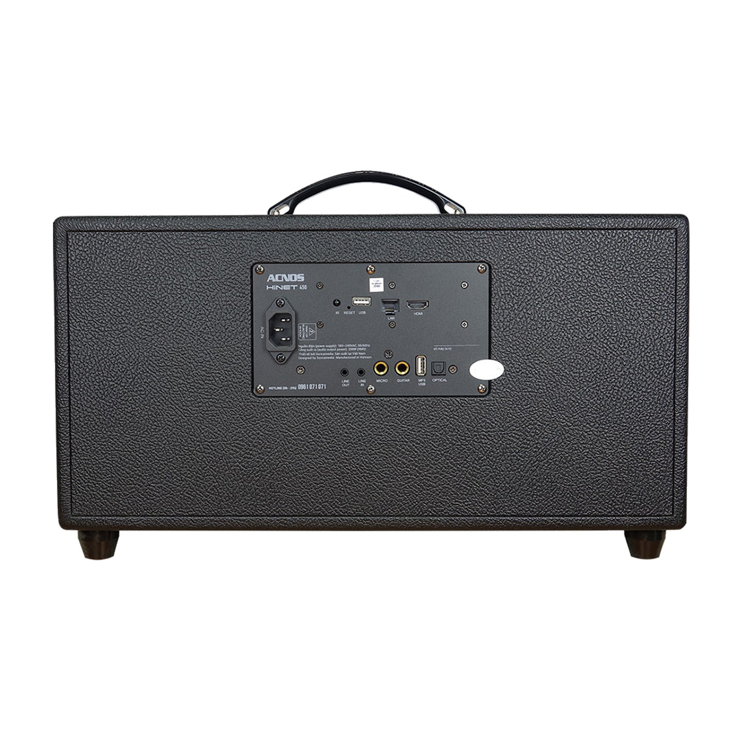 KBEATBOX Hi-NET450 Gen2 - Premium Android Karaoke Speaker System | 200W RMS | Wireless Mics