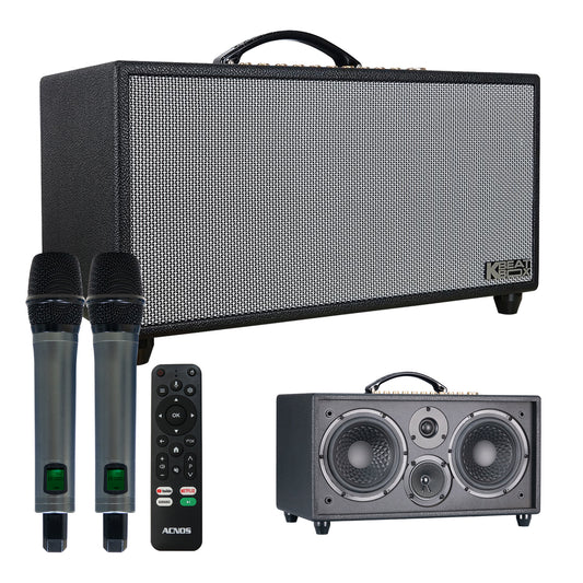 KBEATBOX Hi-NET450 Gen2 - Premium Android Karaoke Speaker System | 200W RMS | Wireless Mics