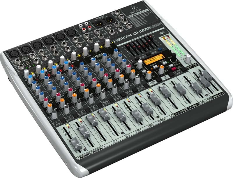 Behringer QX1222USB PA Mixer 12 Channel (USED)